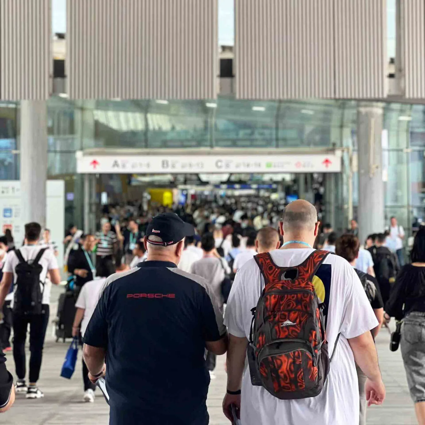 A Gathering of Enthusiastic Attendees in the Canton Fair