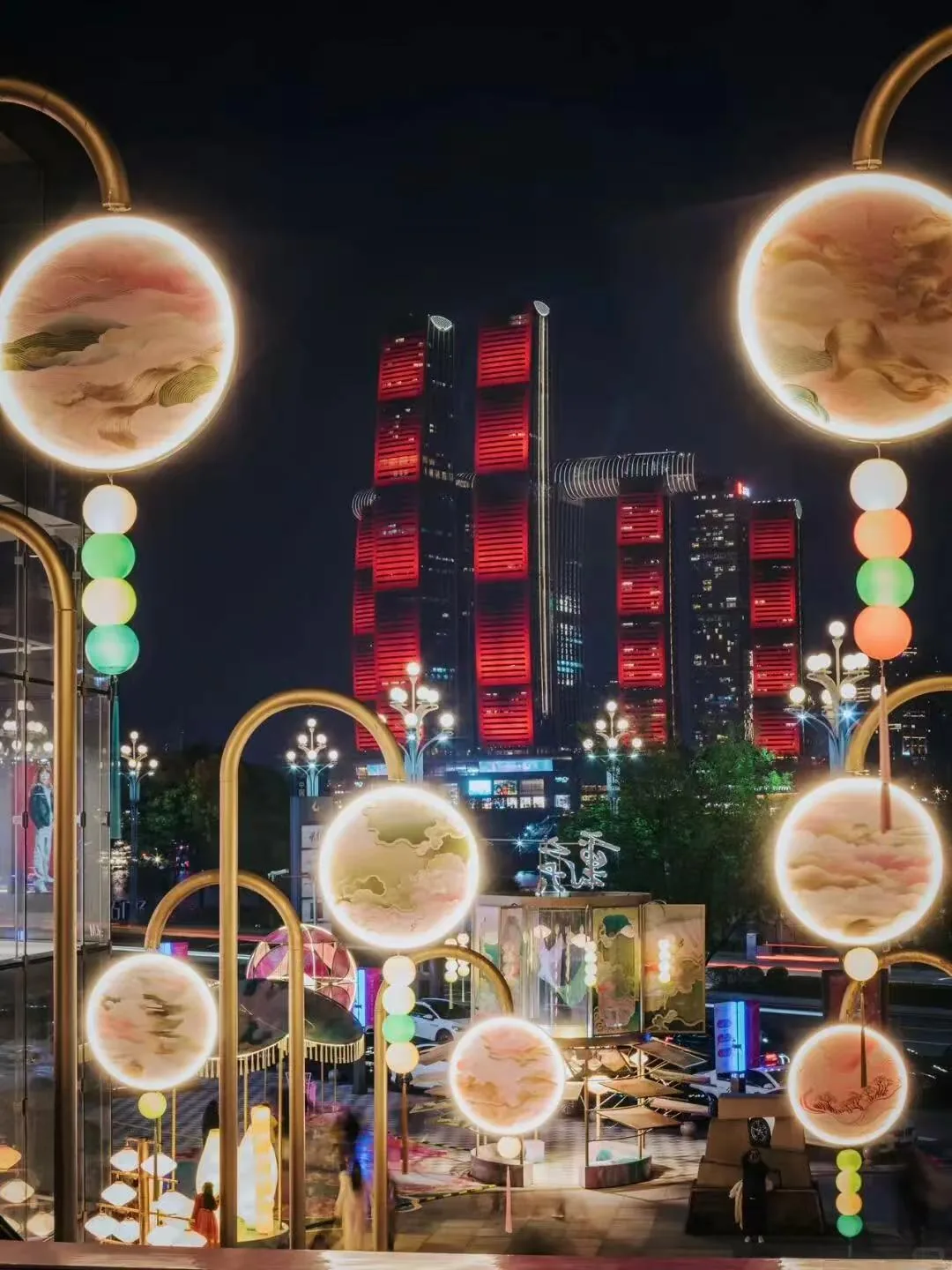 Innovative Lighting Techniques for Mall Spring Festival Displays