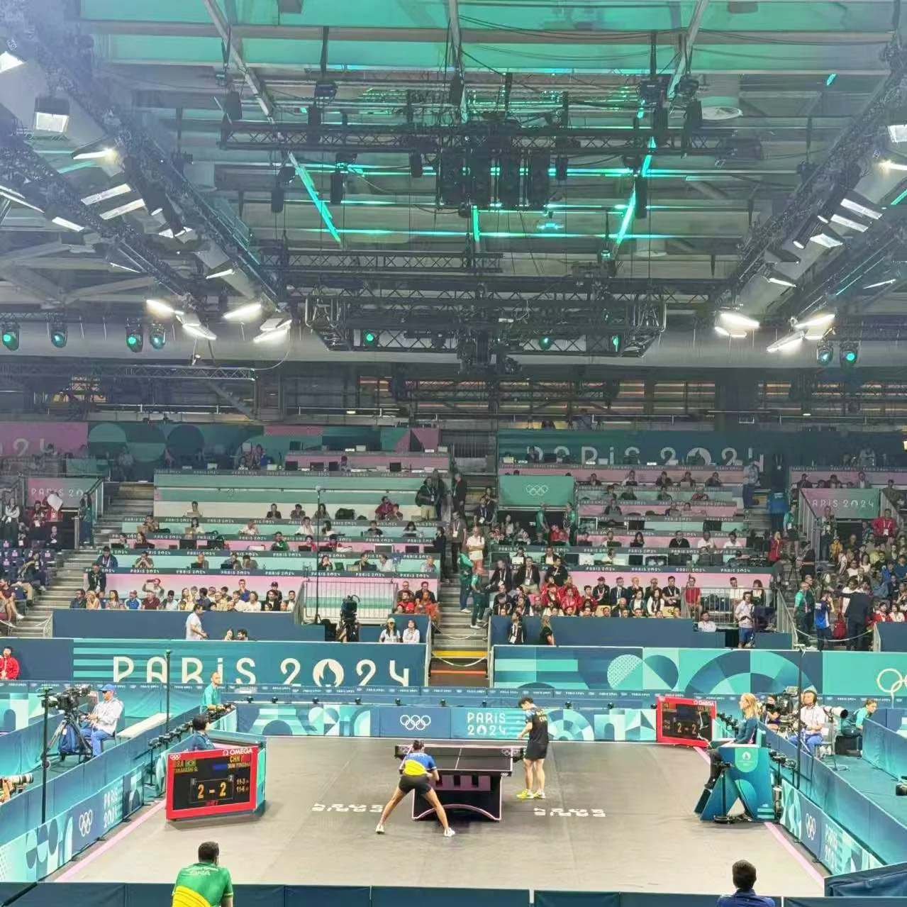 Lighting Design for Table Tennis at the 2024 Paris Olympics