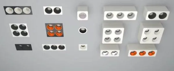 DL001 LED Downlight Housing view 23