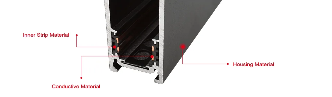 M0120 48V Magnetic Lighting Track System view 2