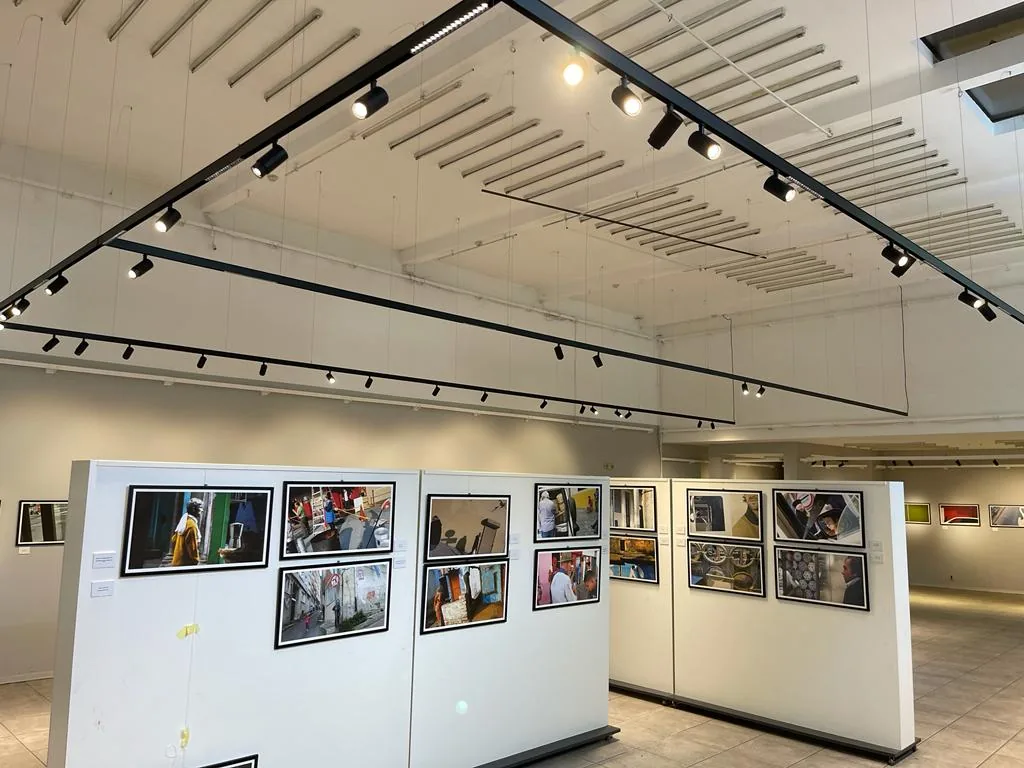 Magnetic track lighting in museums